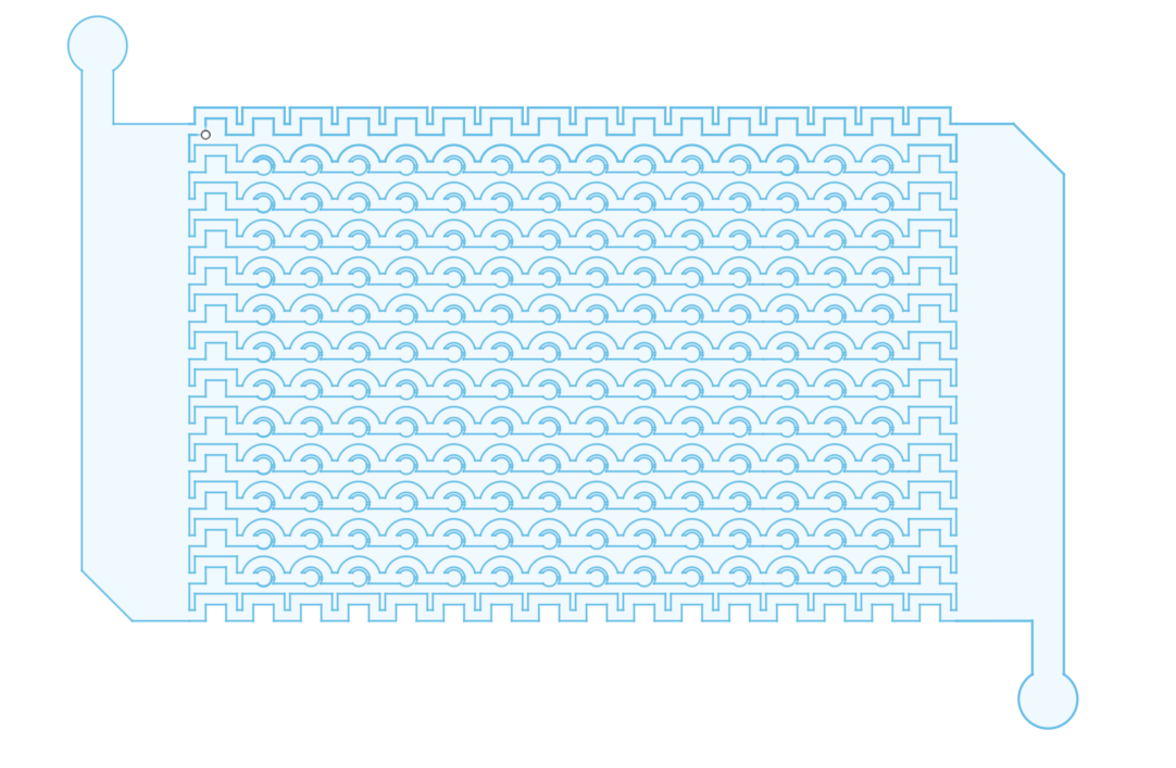 Denser well-array design variant